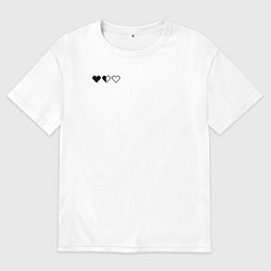 Мужская футболка оверсайз Пиксельная жизнь