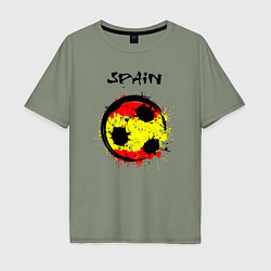 Мужская футболка оверсайз Football Spain