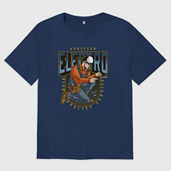 Мужская футболка оверсайз Addicted electro high quality service