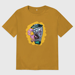 Мужская футболка оверсайз Блендер-мимик