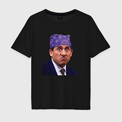 Мужская футболка оверсайз Prison mike Michael Scott офис