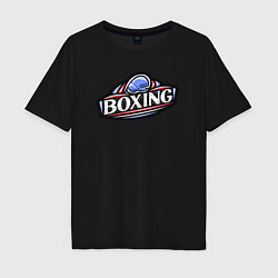 Мужская футболка оверсайз Boxing sport