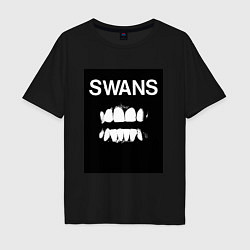 Мужская футболка оверсайз Swans Filth