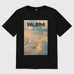 Футболка оверсайз мужская Valera, цвет: черный