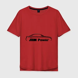 Мужская футболка оверсайз BMW M Power