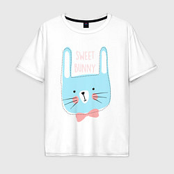 Мужская футболка оверсайз Sweet bunny