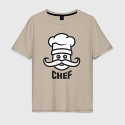 Мужская футболка оверсайз Chef