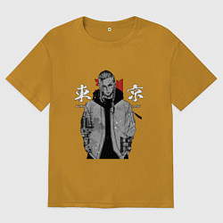 Мужская футболка оверсайз Токийские мстители Рюгуджи Дракен