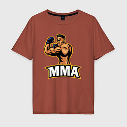 Мужская футболка оверсайз Fighter MMA