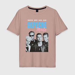 Мужская футболка оверсайз Depeche Mode Vintage