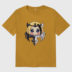 Мужская футболка оверсайз Люнокс