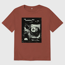 Мужская футболка оверсайз Леди Гага постер