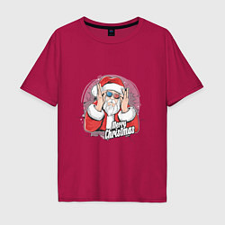 Мужская футболка оверсайз Cool Santa