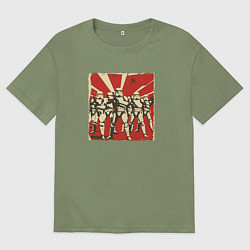 Футболка оверсайз мужская Армия клонов Star Wars, цвет: авокадо