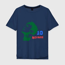 Мужская футболка оверсайз Neymar 10