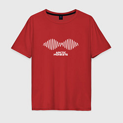 Мужская футболка оверсайз Arctic Monkeys logo