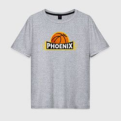 Мужская футболка оверсайз Phoenix NBA