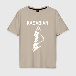 Мужская футболка оверсайз Kasabian - logo