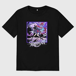 Футболка оверсайз мужская Зеле, цвет: черный