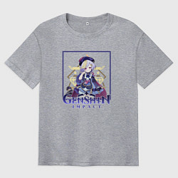 Футболка оверсайз мужская Зомби Ци Ци, цвет: меланж