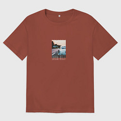 Мужская футболка оверсайз Roam wild