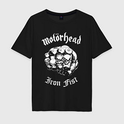 Мужская футболка оверсайз Motorhead - iron fist