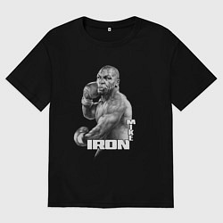 Мужская футболка оверсайз Боксер Майк Тайсон