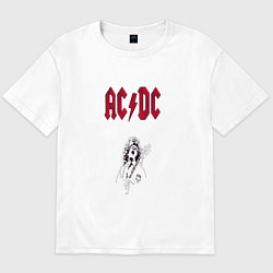 Мужская футболка оверсайз AcDc - roook фильтр amaro