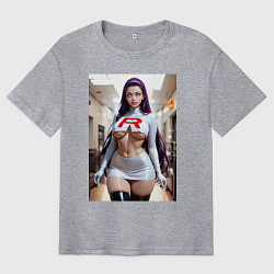 Мужская футболка оверсайз Джесси Команда R Покемон