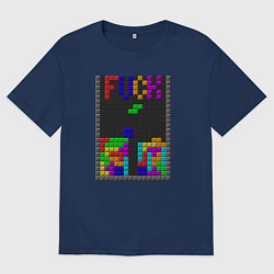 Мужская футболка оверсайз Tetris