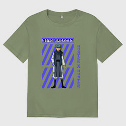 Мужская футболка оверсайз Хантер Гинг