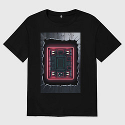 Мужская футболка оверсайз Что внутри