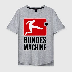 Мужская футболка оверсайз Bundes machine football