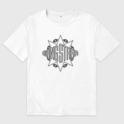 Мужская футболка оверсайз Gang Starr rap