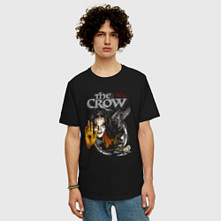 Футболка оверсайз мужская The Crow: It cant rain all the time, цвет: черный — фото 2