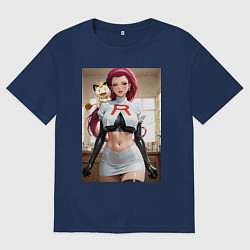 Мужская футболка оверсайз Джесси и Мяут