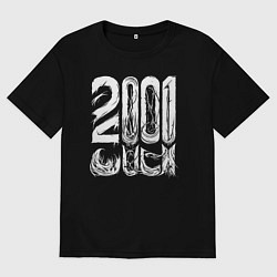 Мужская футболка оверсайз 2001 одиссея