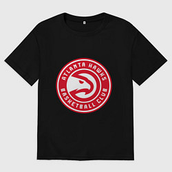 Мужская футболка оверсайз Атланта Хокс НБА