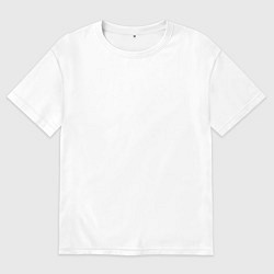 Мужская футболка оверсайз Памятка клиентам парикмахер