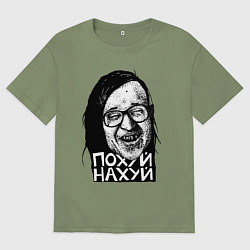 Мужская футболка оверсайз ГРОБ - Егор