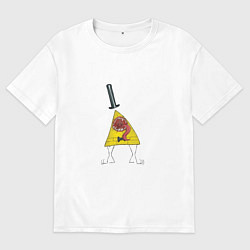 Мужская футболка оверсайз Билл Шифр