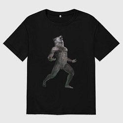 Мужская футболка оверсайз Ночной оборотень