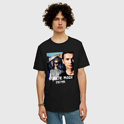 Футболка оверсайз мужская Depeche Mode Exciter Tour, цвет: черный — фото 2