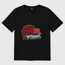 Мужская футболка оверсайз Honda Civic Type R