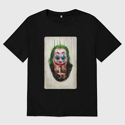 Мужская футболка оверсайз Джокер - Хоакин Феникс