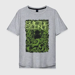 Мужская футболка оверсайз Suicide Silence