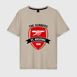 Мужская футболка оверсайз FC Arsenal: The Gunners