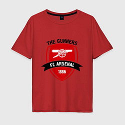 Мужская футболка оверсайз FC Arsenal: The Gunners