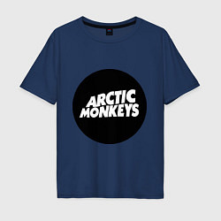 Мужская футболка оверсайз Arctic Monkeys Round