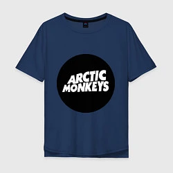 Мужская футболка оверсайз Arctic Monkeys Round